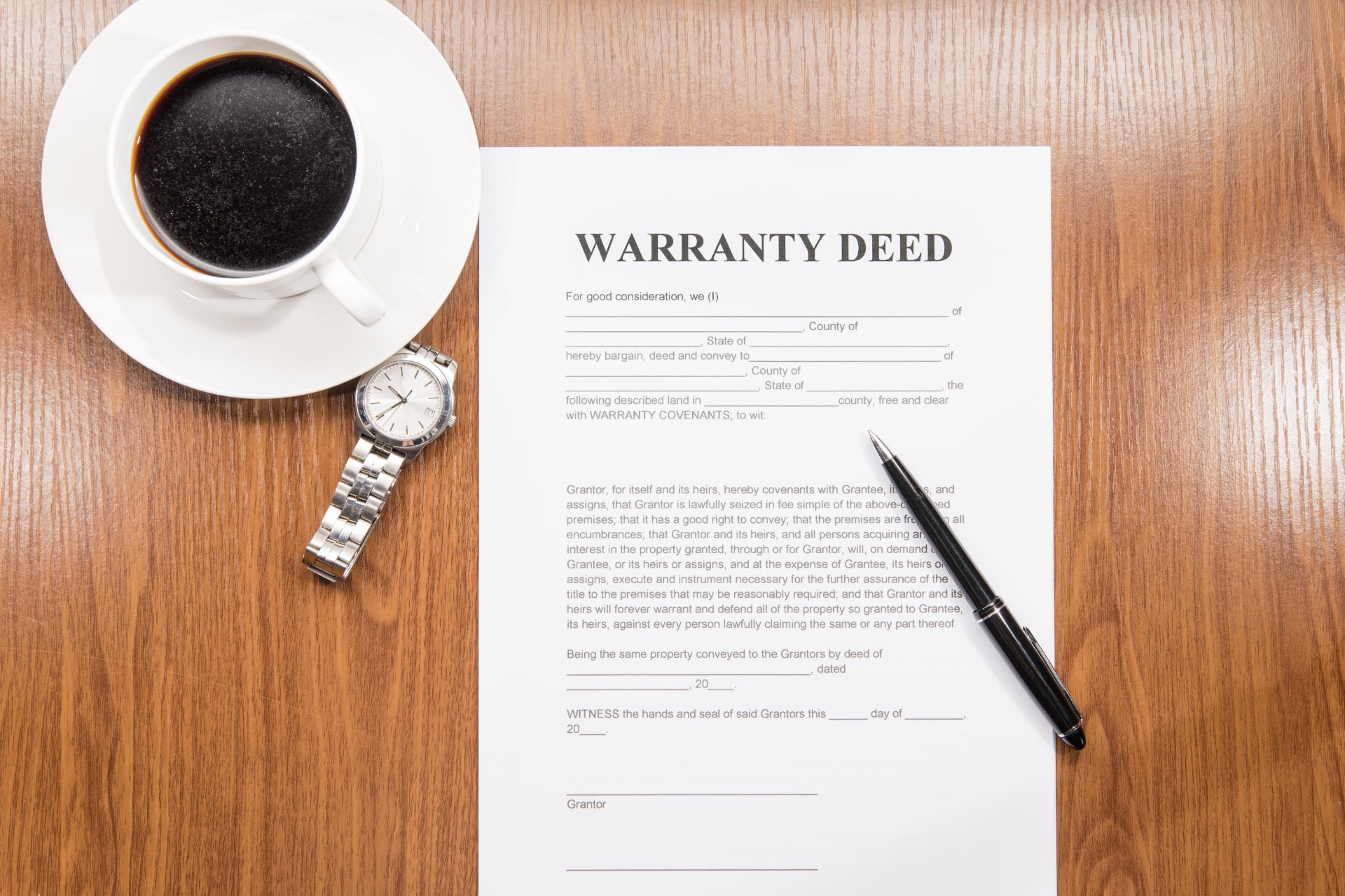 Warranty Deed Photo